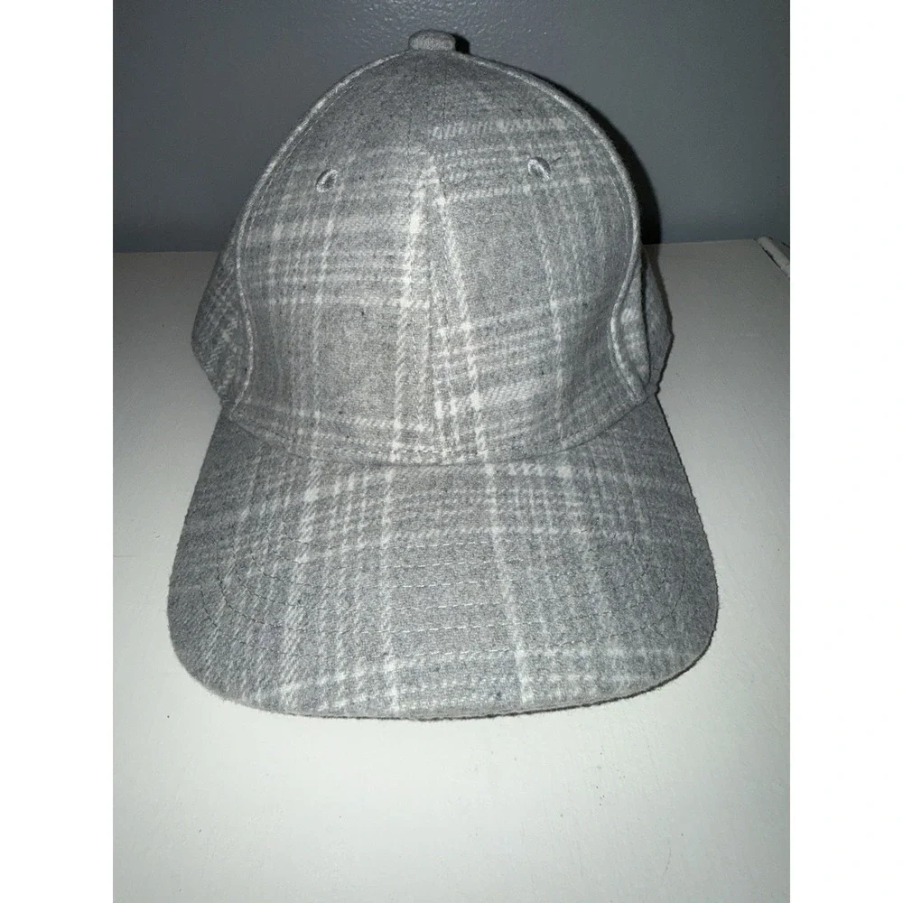 Good Fellow Gray Plaid Cap Adjustable New With‎ Tags
